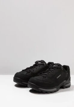 Lowa Renegade Gtx Wide - Outdoorschoenen - Schwarz/Graphit -Lowa Winkel 799da5f9fa214930bf1008fa56c156ee