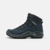 Lowa Renegade Gtx Mid - Bergschoenen - Dunkelblau/Limone -Lowa Winkel 989111ceb2ec4e84a04b881c53b22fa9