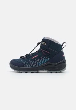 Lowa Zirrox Gtx Mid Junior Unisex - Outdoorschoenen - Navy/Rosé