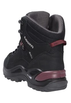 Lowa Renegade Gtx Mid Ws - Outdoorschoenen - Schwarzpflaume -Lowa Winkel d9e5356b28894d71849df1e4cfb87391