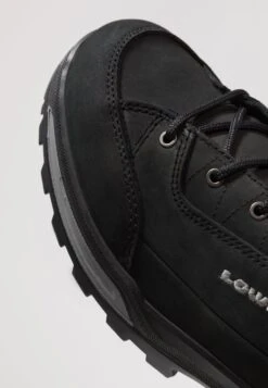 Lowa Renegade Gtx Wide - Outdoorschoenen - Schwarz/Graphit -Lowa Winkel ed20135fd32f47f281d0a1c5716ee3c9