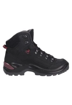 Lowa Renegade Gtx Mid Ws - Outdoorschoenen - Schwarzpflaume -Lowa Winkel ff3a1c2d195848f5b4ea7e157dd68e93