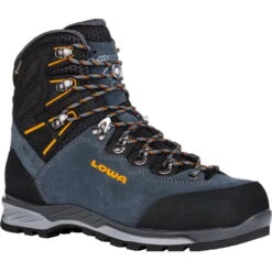 LOWA Ticam Evo GTX Heren Trekking-Boots - Staalblauw/oranje