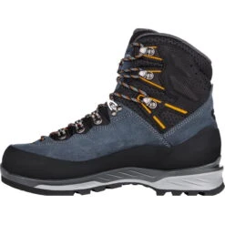 LOWA Ticam Evo GTX Heren Trekking-Boots - Staalblauw/oranje -Lowa Winkel lowa 210606 7920 ticam evo gtx steel blue orange c 1541092