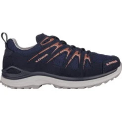 LOWA Innox Evo GTX Lo Dames Schoenen - Navy/redwood -Lowa Winkel lowa 320616 5946 innox evo gtx lo ws navy redwood a 1565325