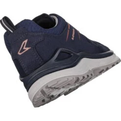 LOWA Innox Evo GTX Lo Dames Schoenen - Navy/redwood -Lowa Winkel lowa 320616 5946 innox evo gtx lo ws navy redwood d 1565322