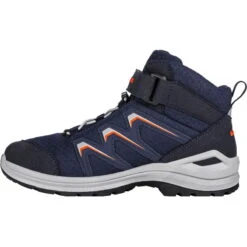 LOWA Maddox GTX Mid Junior Kinderschoenen - Navy/flame (Maat 27-35) -Lowa Winkel lowa 340123 6957 maddox gtx mid junior navy flame c 1543537 1