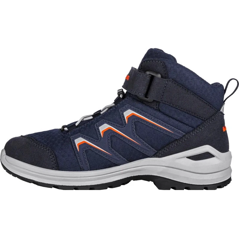 LOWA Maddox GTX Mid Junior Kinderschoenen - Navy/flame (Maat 36-38) 5 LOWA Maddox GTX Mid Junior Kinderschoenen - Navy/flame (Maat 36-38) - Afbeelding 3