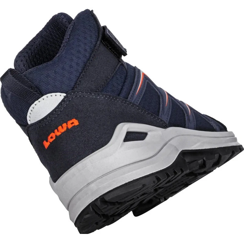 LOWA Maddox GTX Mid Junior Kinderschoenen - Navy/flame (Maat 36-38) 7 LOWA Maddox GTX Mid Junior Kinderschoenen - Navy/flame (Maat 36-38) - Afbeelding 5