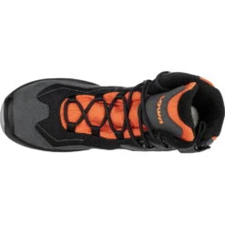 LOWA Lino GTX Kinder Winterschoen - Grafiet/oranje (Maat 25-35) -Lowa Winkel lowa 640530 9728 lino gtx graphite orange e 1562300