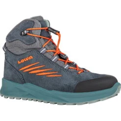LOWA Callisto GTX Mid Junior Kids Winter Boots - Steel Blue/flame (Maat 36-40)