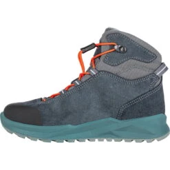 LOWA Callisto GTX Mid Junior Kids Winter Boots - Steel Blue/flame (Maat 25-35) -Lowa Winkel lowa 640532 7925 callisto gtx mid junior steelblue flame c 1567093 1