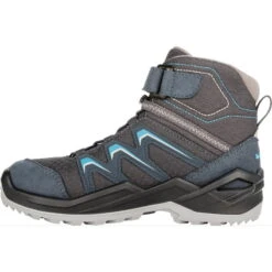 LOWA Maddox Warm GTX Mid Junior Kinderschoenen - Staalblauw (maat 36-40) -Lowa Winkel lowa 640781 0917 maddox warm gtx mid c 1541006