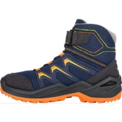 LOWA Maddox Warm GTX Mid Junior Kinderschoenen - Marine/roze (Maat 25-35) -Lowa Winkel lowa 640781 6910 maddox warm gtx mid navy orange c 1541005 2