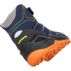 LOWA Maddox Warm GTX Mid Junior Kinderschoenen - Marine/oranje (Maat 25-35) -Lowa Winkel lowa 640781 6910 maddox warm gtx mid navy orange d 1541002 1