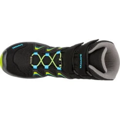 LOWA Maddox Warm GTX Hi Junior Kinderschoenen - Zwart/lime (Maat 25-35) -Lowa Winkel lowa 640783 9903 maddox warm gtx hi black lime e 1543427 1