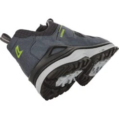 LOWA Innox Evo GTX Lo Schoen - Steel Blue/lime -Lowa Winkel lowa innox evo gtx lo shoes steel blue lime 1 1346325