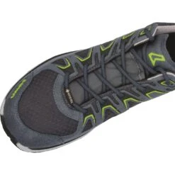 LOWA Innox Evo GTX Lo Schoen - Steel Blue/lime -Lowa Winkel lowa innox evo gtx lo shoes steel blue lime 5 1346329