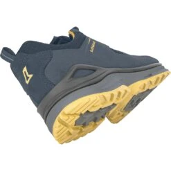 LOWA Innox Evo GTX Lo Schoen - Steel Blue/mustard -Lowa Winkel lowa innox evo gtx lo shoes steel blue mustard 2 1346332