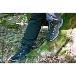 LOWA Innox Pro GTX Mid Damesschoenen - Anthracite/rosé -Lowa Winkel lowa innox pro gtx mid ws womens shoe steelblue salmon4 1019057