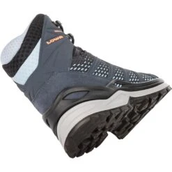 LOWA Innox Pro GTX Mid Damesschoenen - Anthracite/rosé -Lowa Winkel lowa innox pro gtx mid ws womens shoe steelblue salmon5 1019058