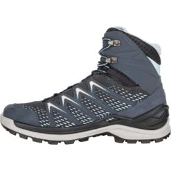 LOWA Innox Pro GTX Mid Damesschoenen - Steelblue/salmon -Lowa Winkel lowa innox pro gtx mid ws womens shoe steelblue salmon6 1019059 1