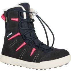 LOWA Lucy GTX Kids Winter Boots (Size 25-35) - Navy/fuchsia -Lowa Winkel lowa lucy gtx kids winter boots navy fuchsia 6 1346397