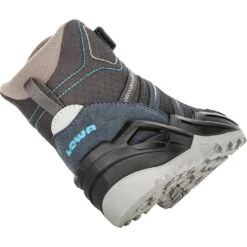 LOWA Maddox Warm GTX Mid Junior Kinderschoenen - Staalblauw (maat 25-35) -Lowa Winkel lowa maddox warm gtx mid junior kids shoe steel blue 1 1346398