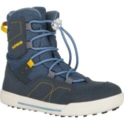 LOWA Raik GTX Kids Winter Boots (Size 25-35) - Dark Blue/denim -Lowa Winkel lowa raik gtx kids winter boots dark blue denim 6 1346434