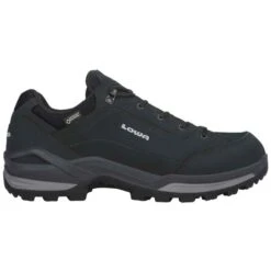 LOWA Renegade GTX LO Wide Heren Schoenen - Black/graphite